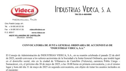Anuncio convocatoria JGO 2025 Videca 2